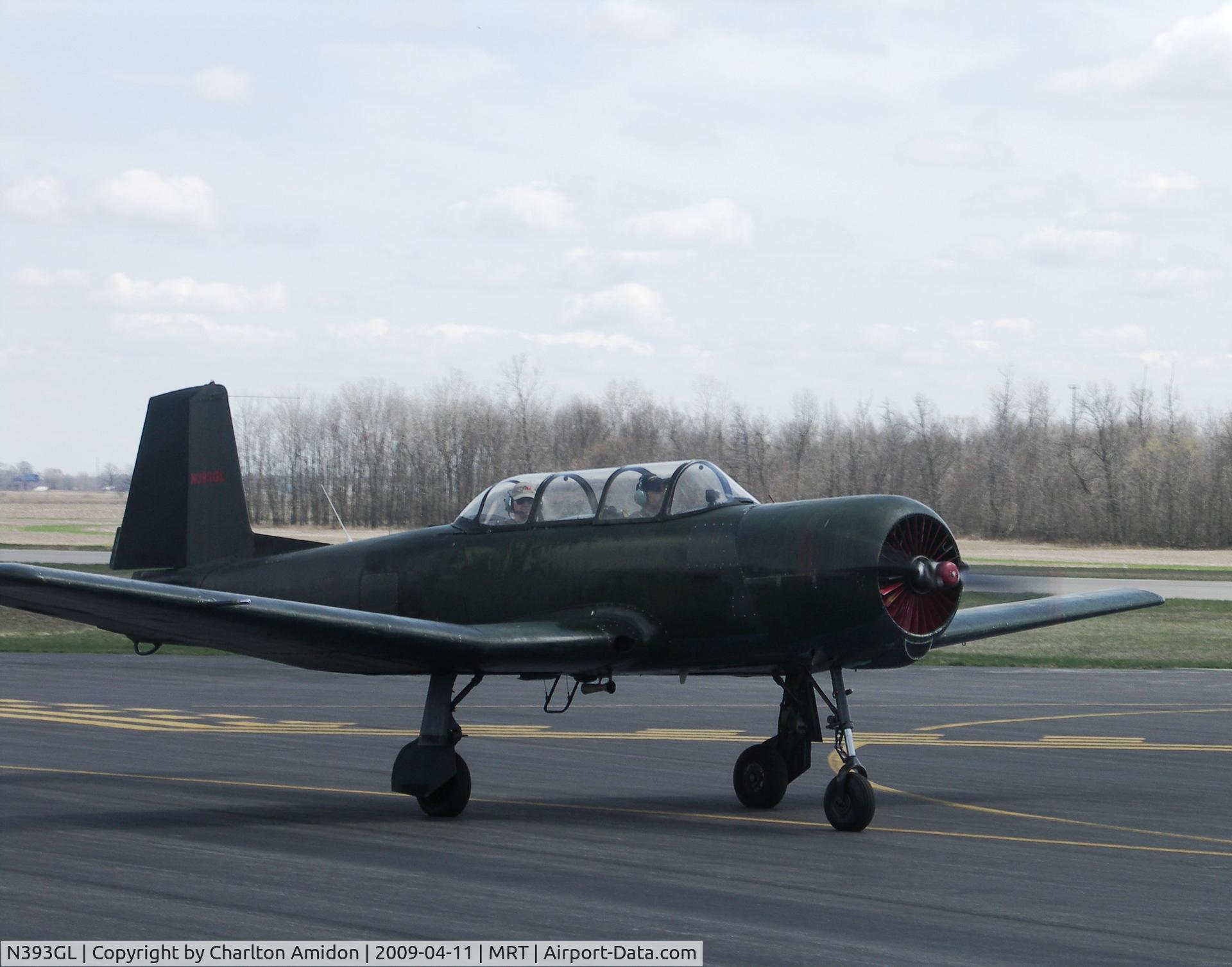 N393GL, 1982 Nanchang CJ-6 C/N 3832022, taxi way MRT