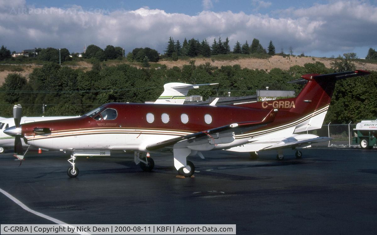 C-GRBA, 1998 Pilatus PC-12/45 C/N 238, KBFI