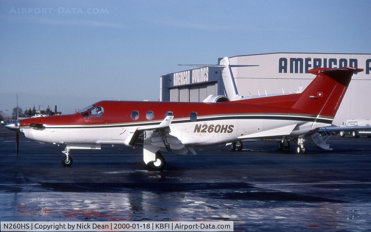 N260HS, 1999 Pilatus PC-12/45 C/N 260, KBFI