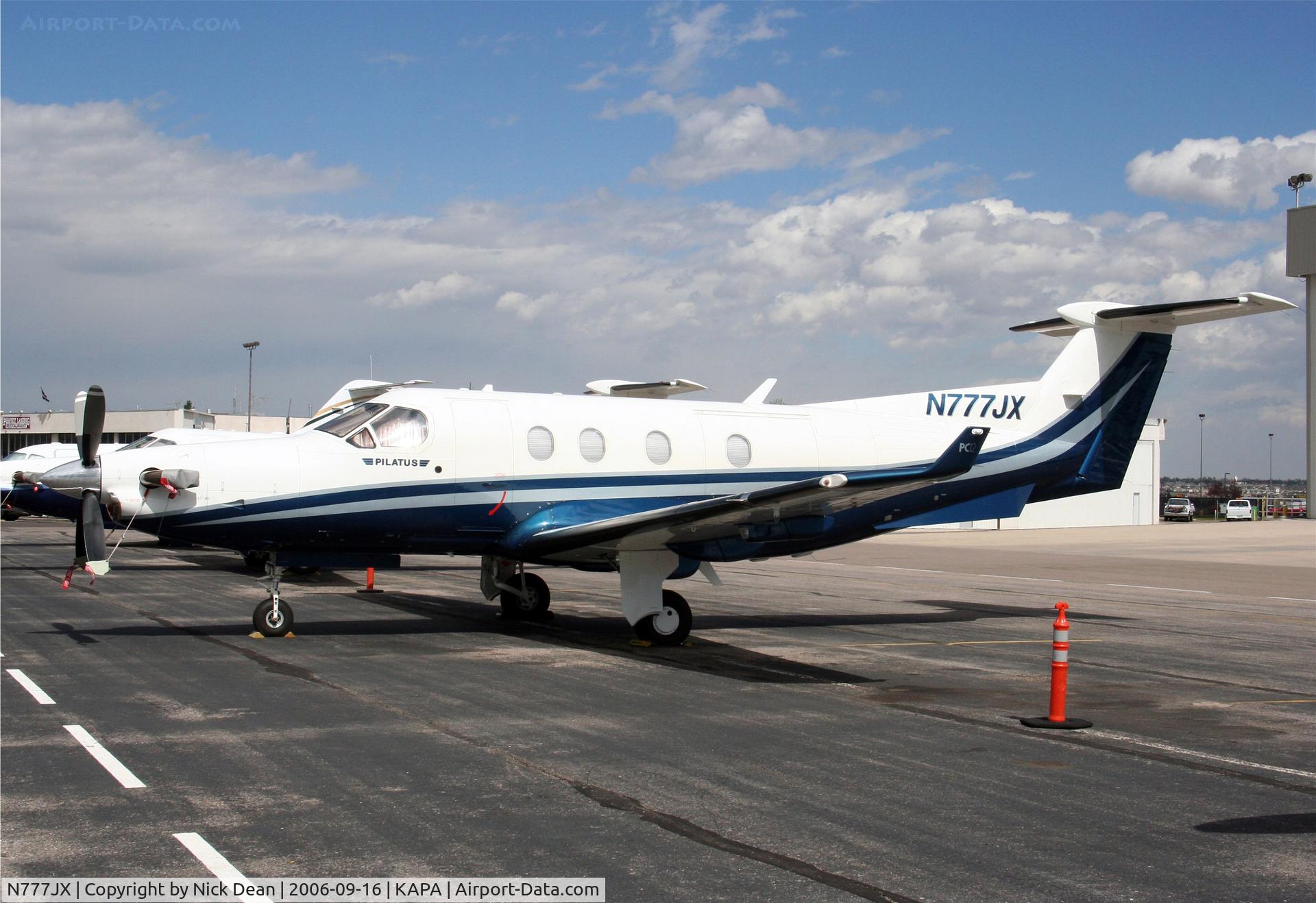 N777JX, 1999 Pilatus PC-12/45 C/N 288, KAPA