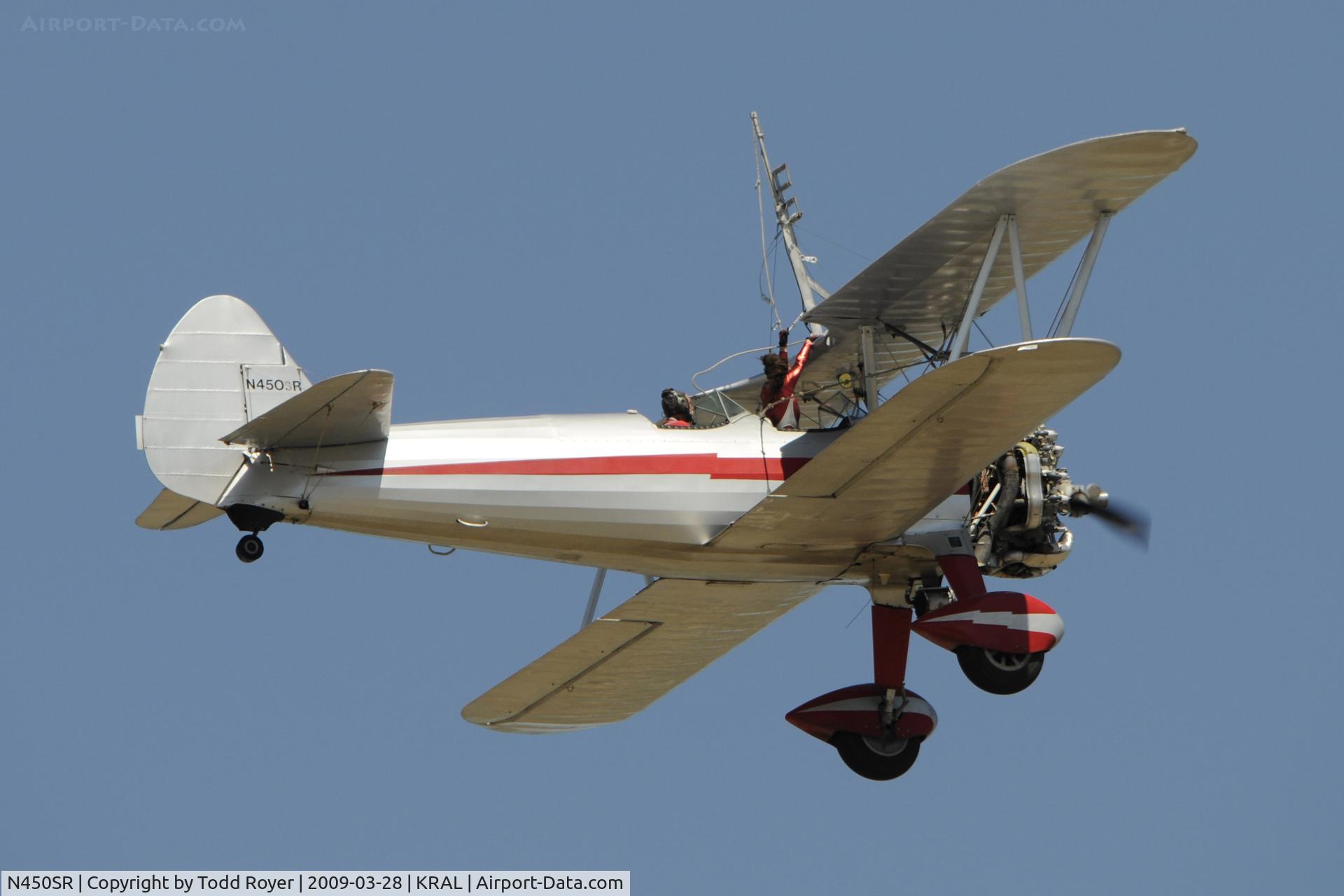 N450SR, 1942 Boeing B75N1 C/N 75-7016, Riverside Airshow 2009