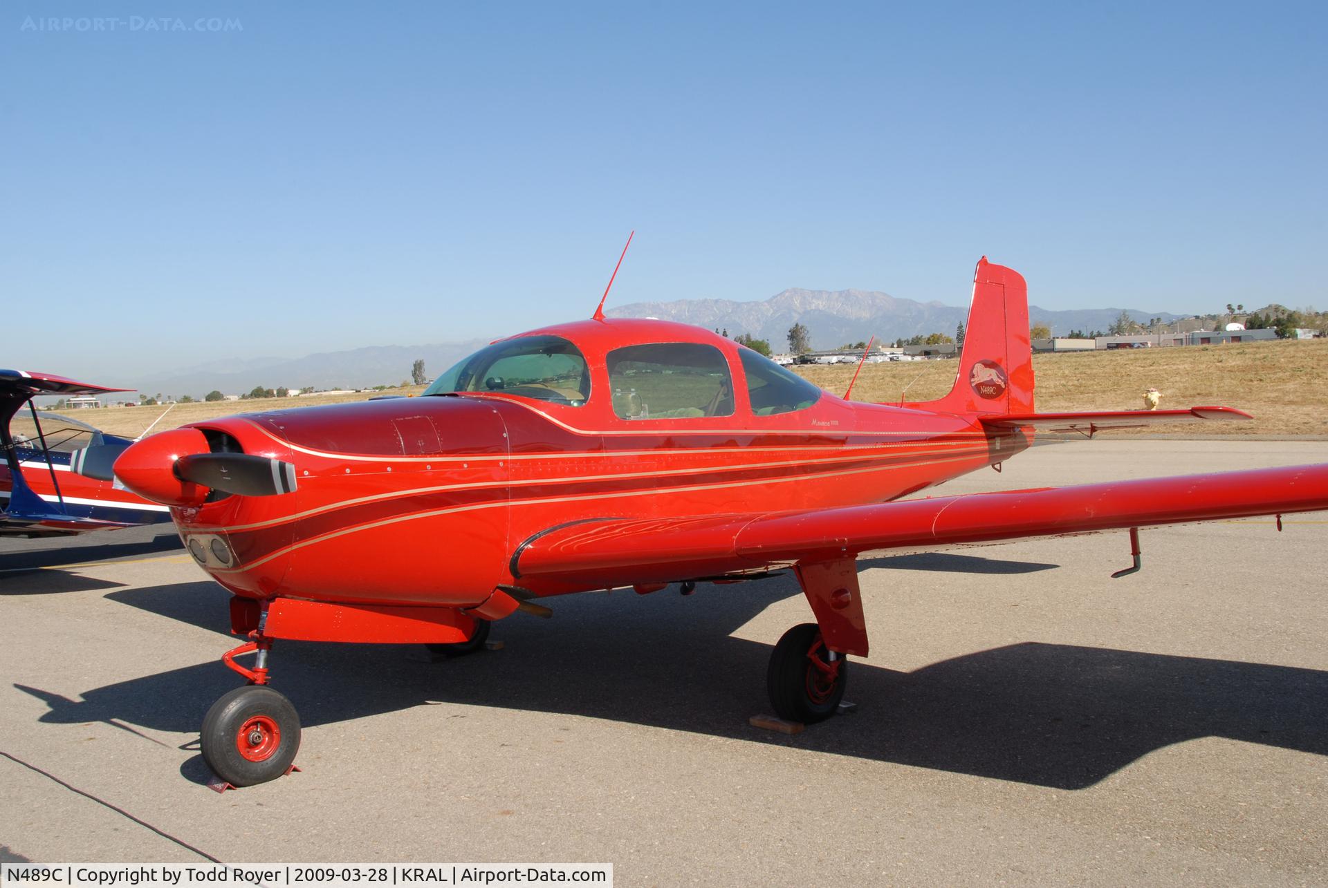 N489C, 1959 Meyers Industries Inc 200A C/N 254, Riverside Airshow 2009