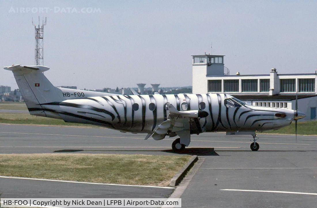 HB-FOO, 1999 Pilatus PC-12/45 C/N 290, LFPB