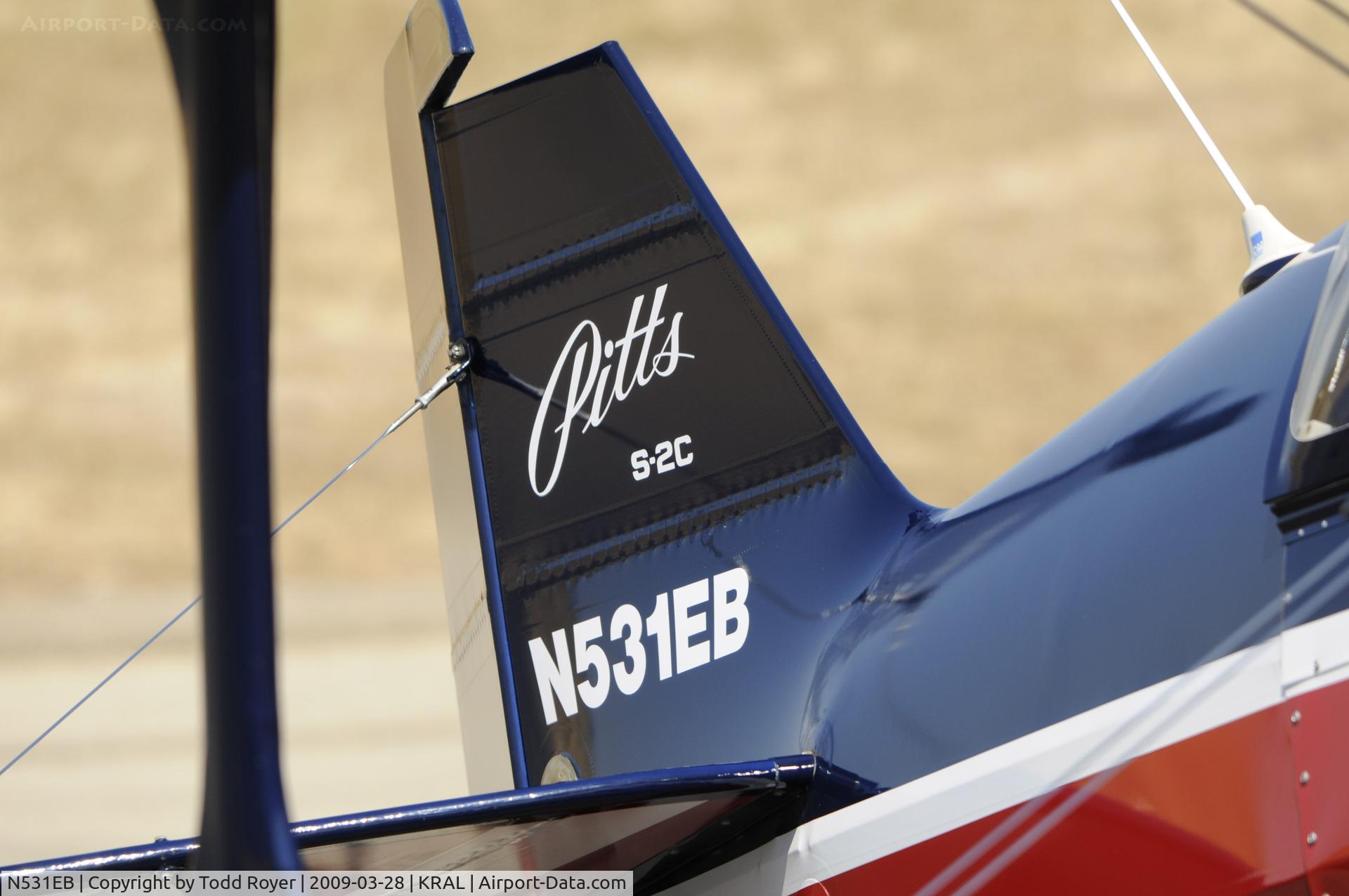 N531EB, 1998 Pitts S-2C Special C/N 6005, Riverside Airshow 2009