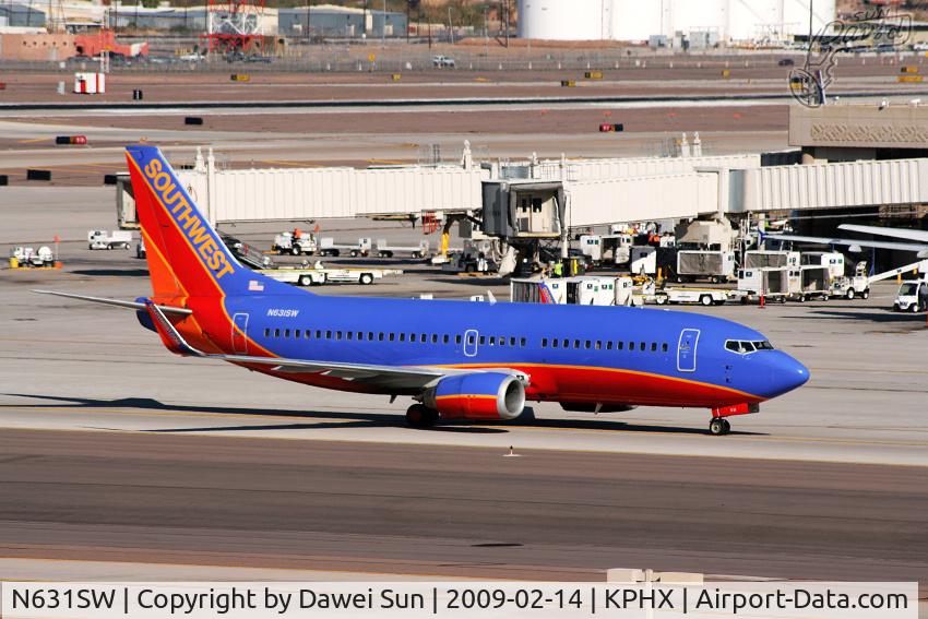 N631SW, 1996 Boeing 737-3H4 C/N 27706, N631SW