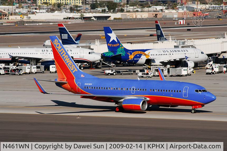 N461WN, 2004 Boeing 737-7H4 C/N 32465, 737
