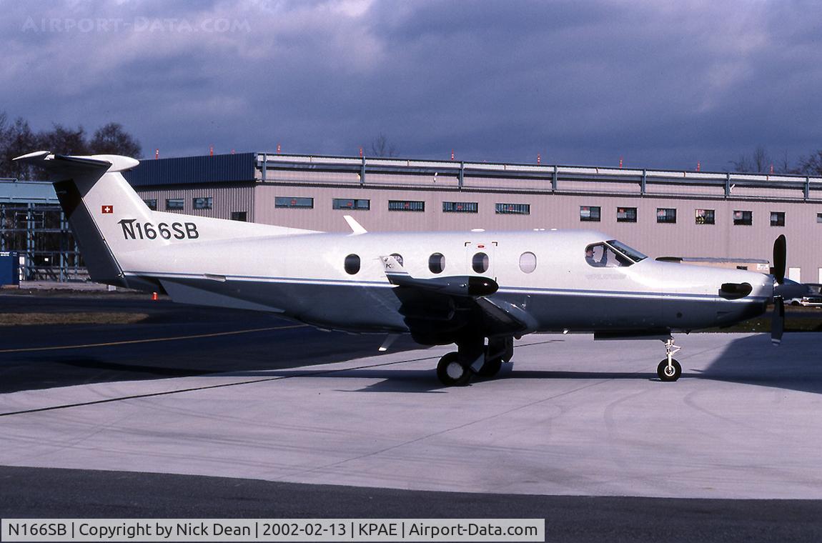 N166SB, 1999 Pilatus PC-12/45 C/N 310, KPAE