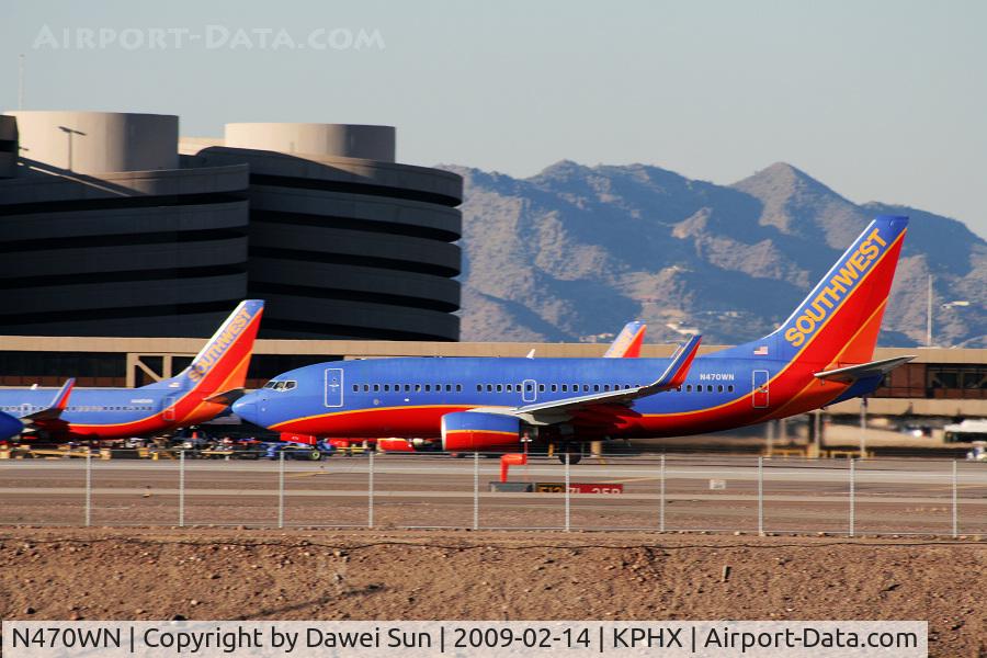 N470WN, 2004 Boeing 737-7H4 C/N 33860, 737