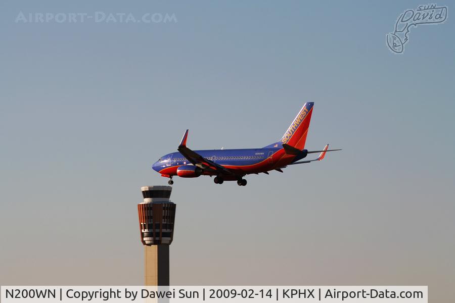 N200WN, 2005 Boeing 737-7H4 C/N 32482, N200WN