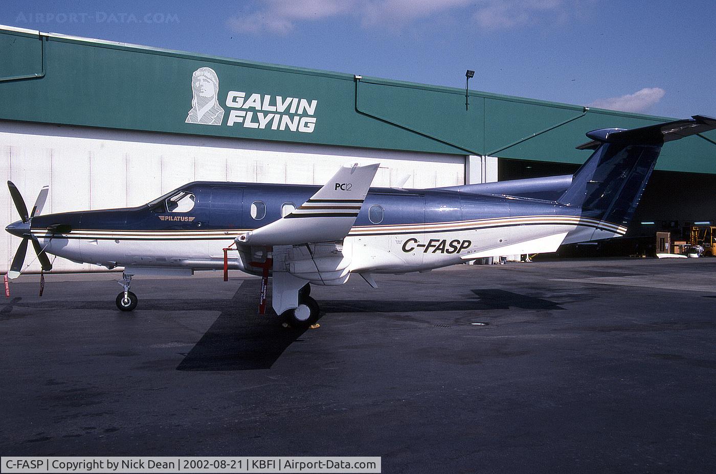 C-FASP, 2000 Pilatus PC-12/45 C/N 331, KBFI