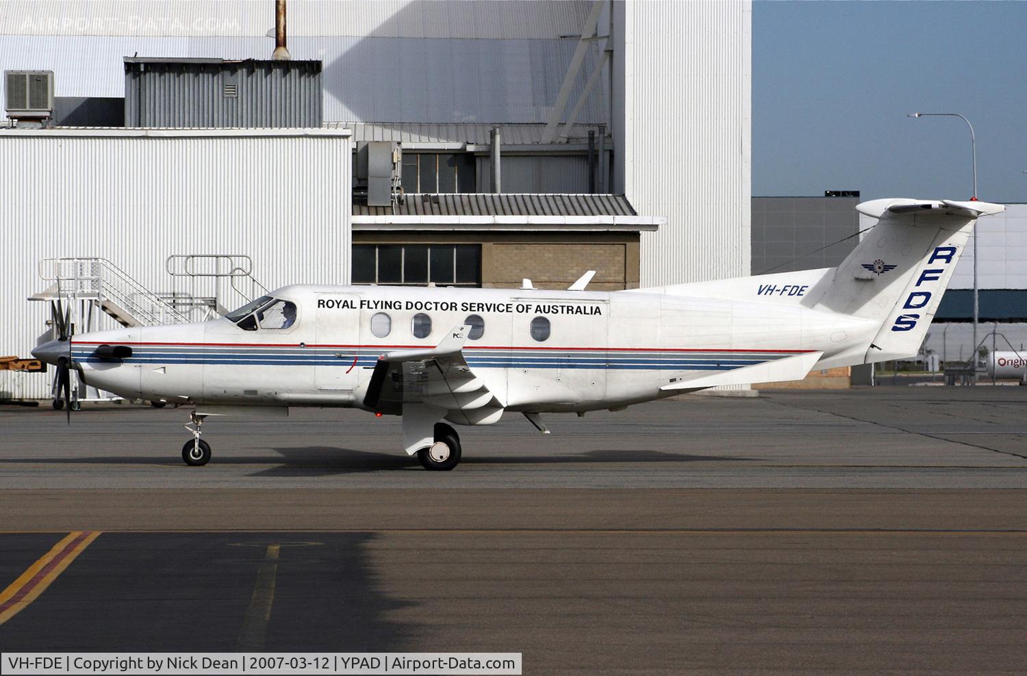 VH-FDE, 2000 Pilatus PC-12/45 C/N 332, YPAD
