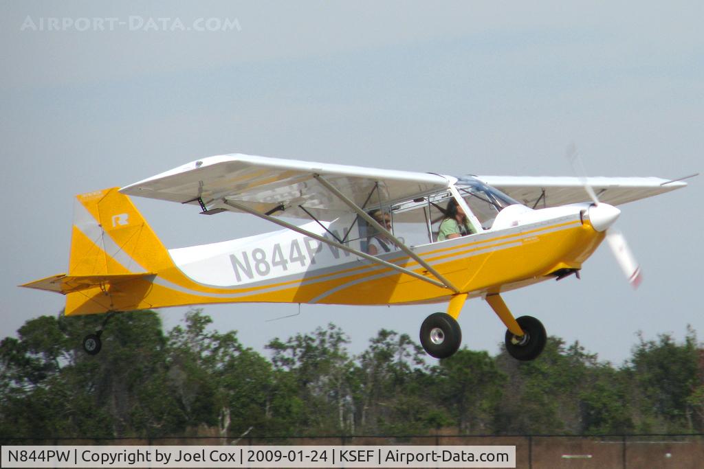 N844PW, 2007 Rans S-7LS Courier C/N 0407461, Sebring light sport expo