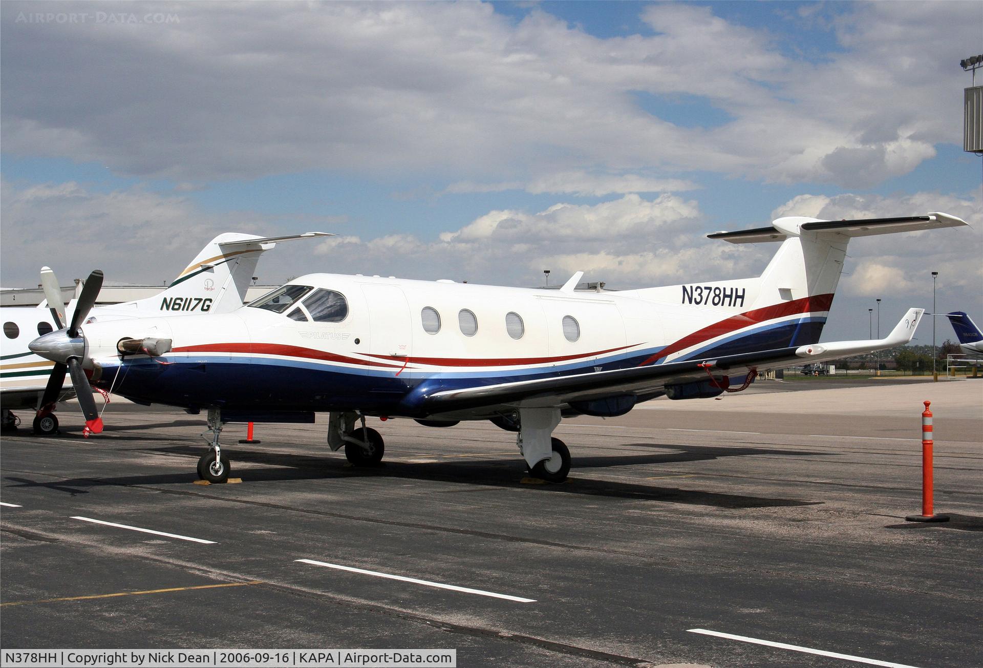N378HH, 2001 Pilatus PC-12/45 C/N 378, KAPA
