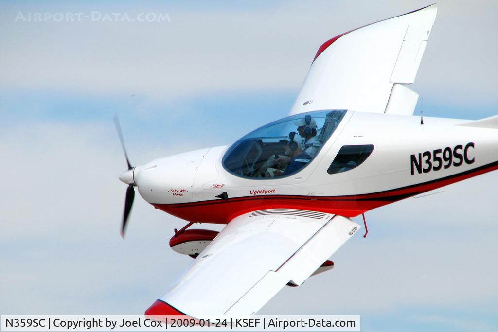 N359SC, 2008 CZAW SportCruiser C/N 08SC223, Sebring light sport expo