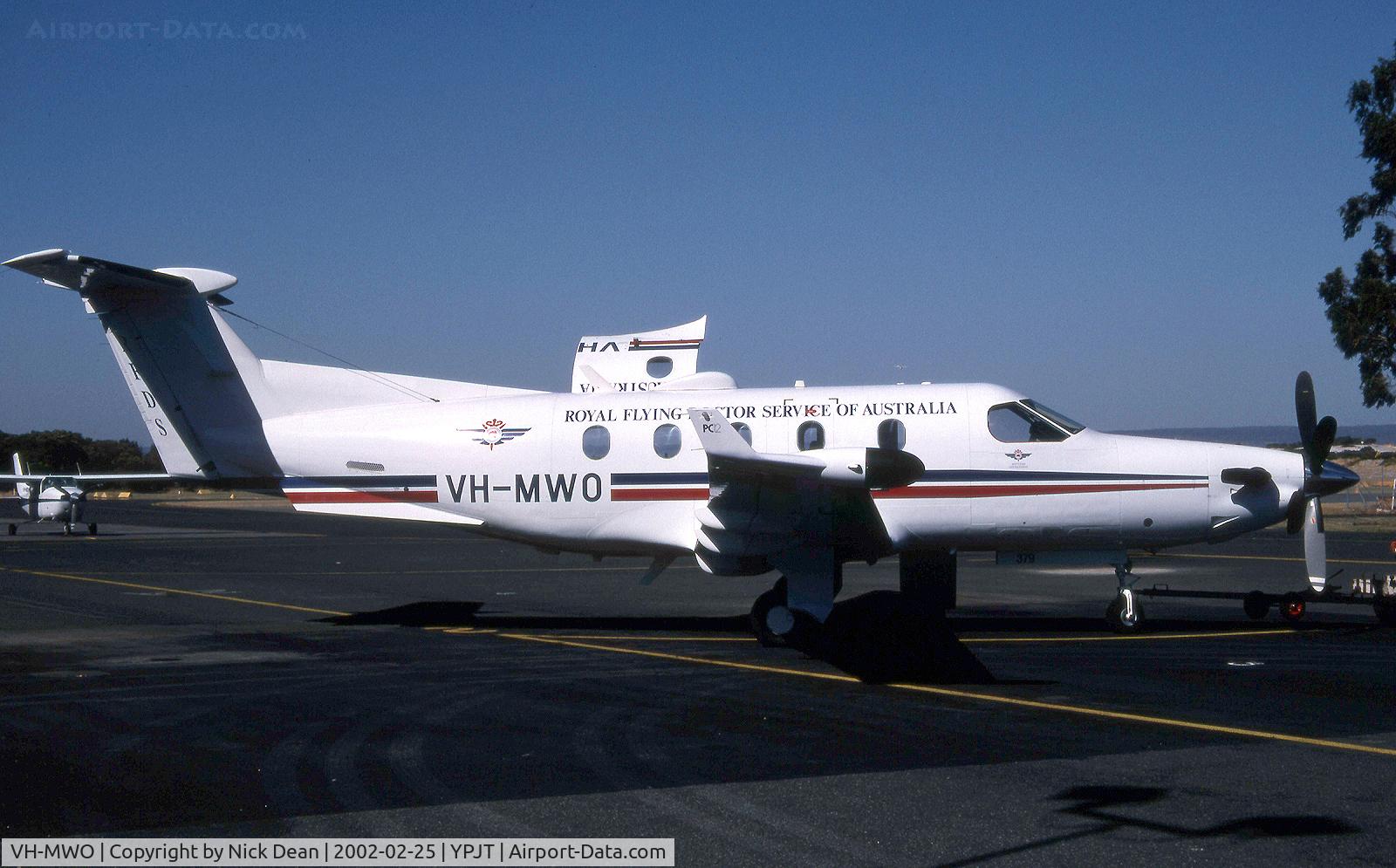 VH-MWO, 2001 Pilatus PC-12/45 C/N 379, YPJT