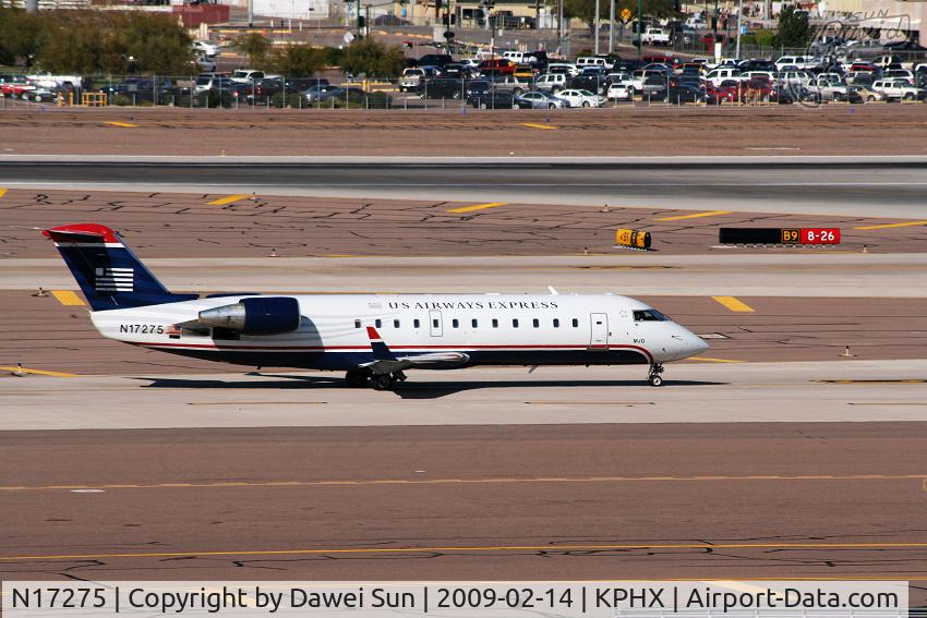 N17275, 1998 Bombardier CRJ-200LR (CL-600-2B19) C/N 7275, 17275