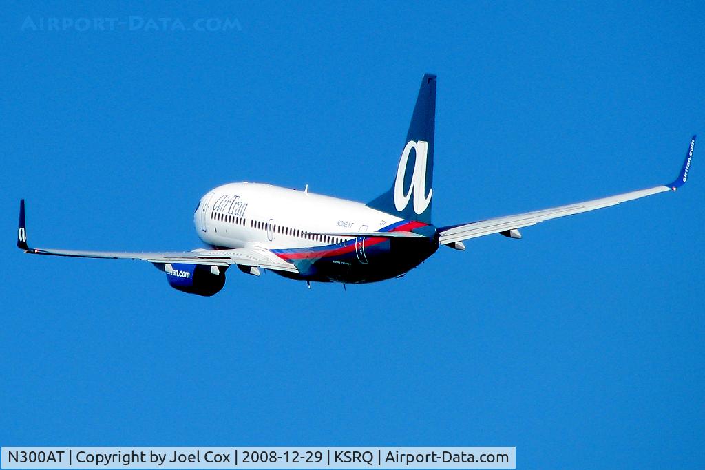 N300AT, 2006 Boeing 737-7BD C/N 33923, AirTran 737-700WL out of SRQ