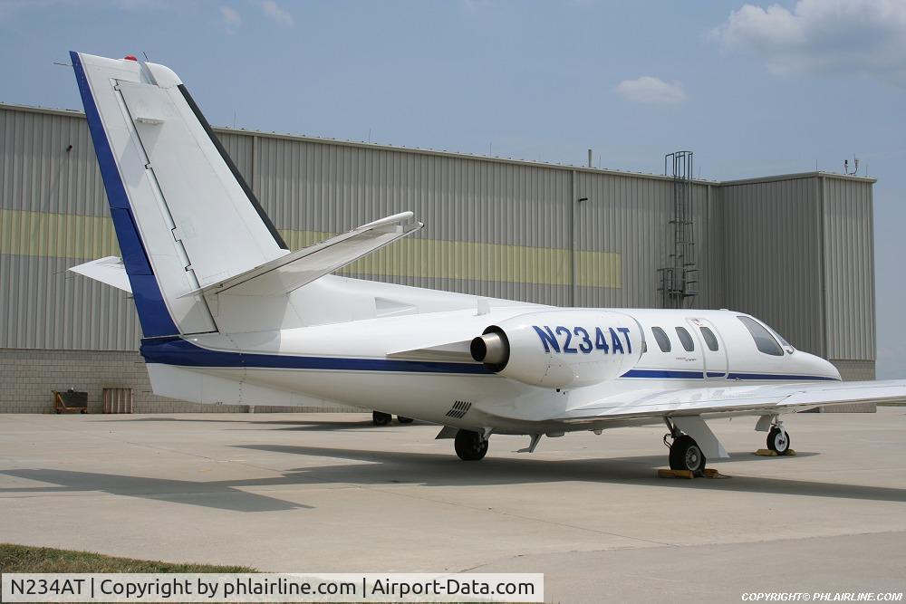 N234AT, 1974 Cessna 500 C/N 500-0240, Mountain State University Cessna Citation 500-0240 N234AT
