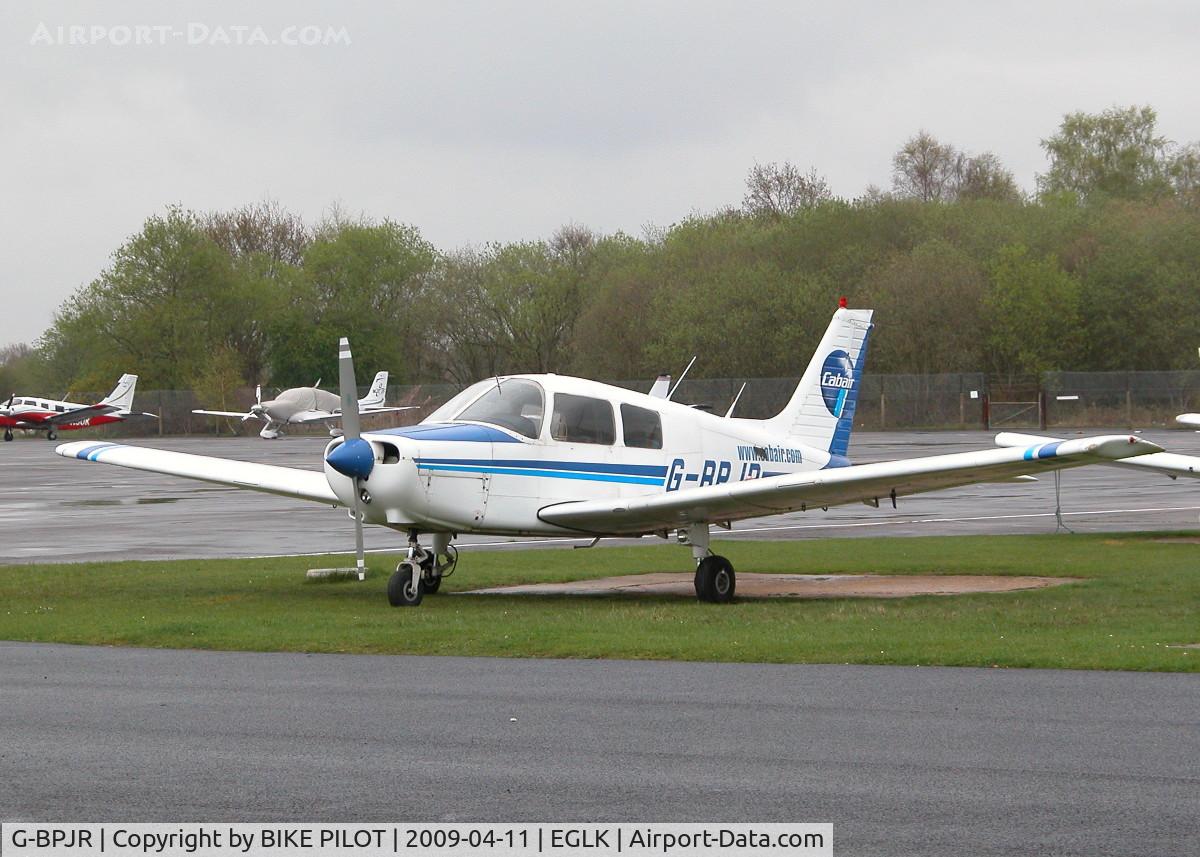 G-BPJR, 1988 Piper PA-28-161 Cadet C/N 28-41024, VISITING CABAIR CHEROKEE