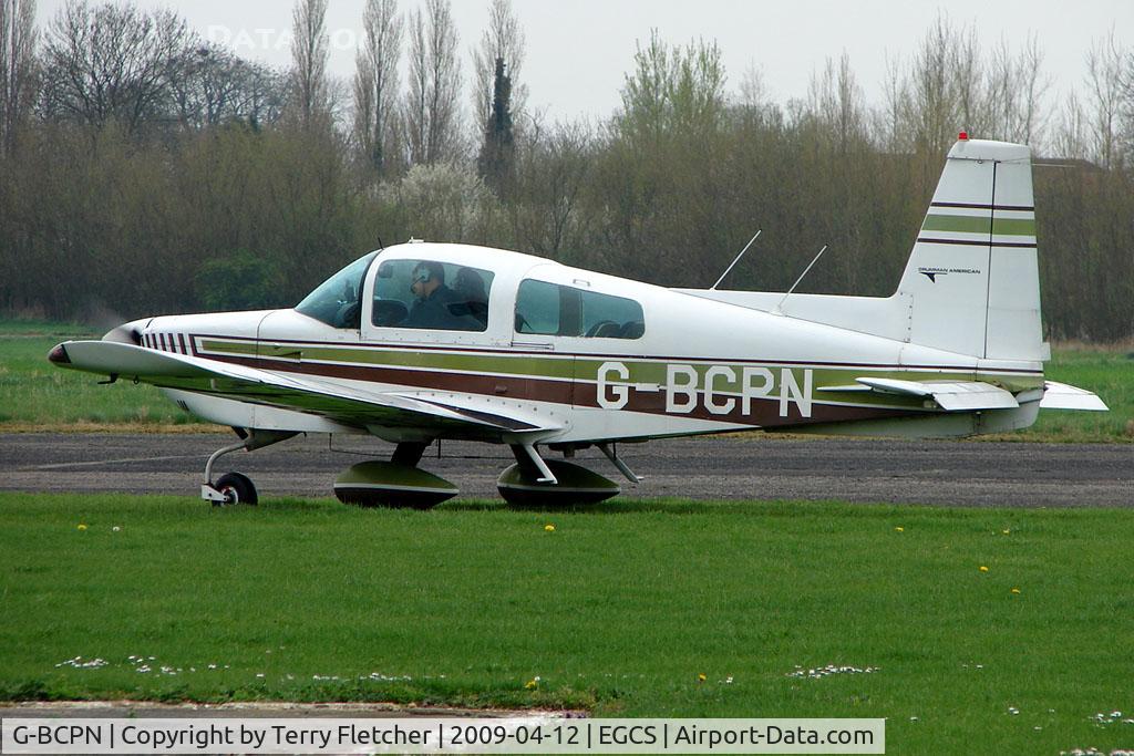 G-BCPN, 1974 Grumman American AA-5 Traveler C/N AA5-0665, Grumman AA-5 at Sturgate for Maintenance