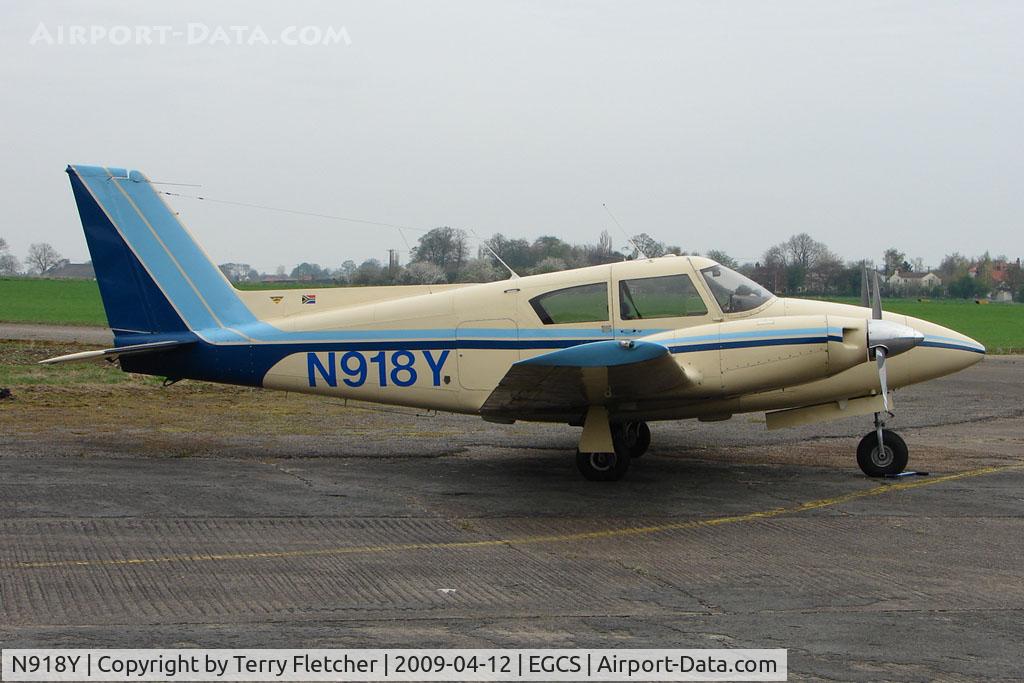 N918Y, 1965 Piper PA-30-160 Twin Comanche C/N 30-736, Piper PA-30 at Sturgate