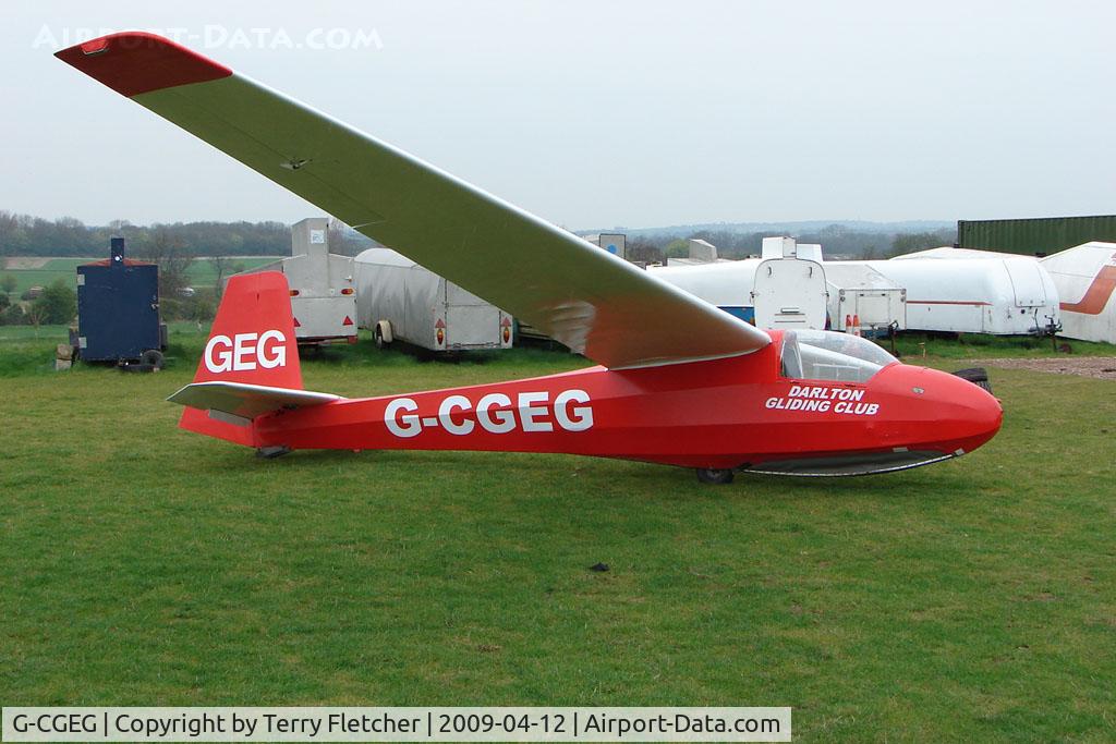 G-CGEG, 1960 Schleicher K-8B C/N 689, Darlton Gliding Club