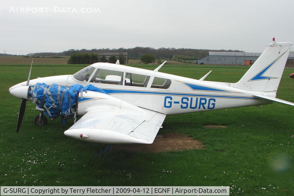 G-SURG, 1967 Piper PA-30-160 B Twin Comanche C/N 30-1424, Piper PA-30 at Netherthorpe