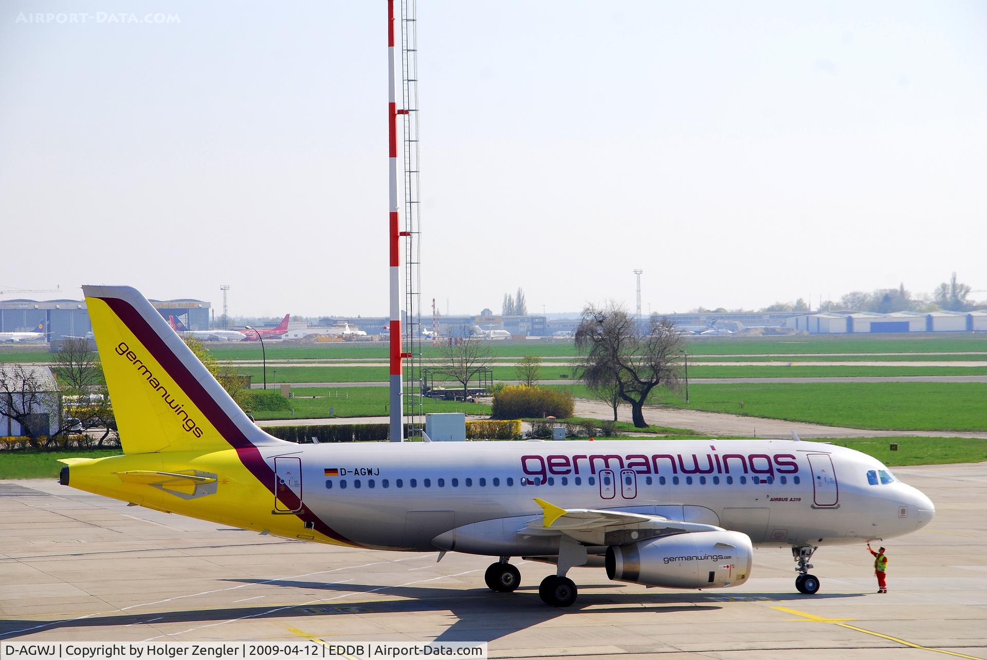 D-AGWJ, 2008 Airbus A319-132 C/N 3375, GERMANWINGS´s Airbus A319-132 to Stockholm