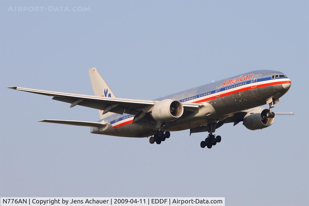 N776AN, 1999 Boeing 777-223 C/N 29582, American Airlines - Boeing 777-223