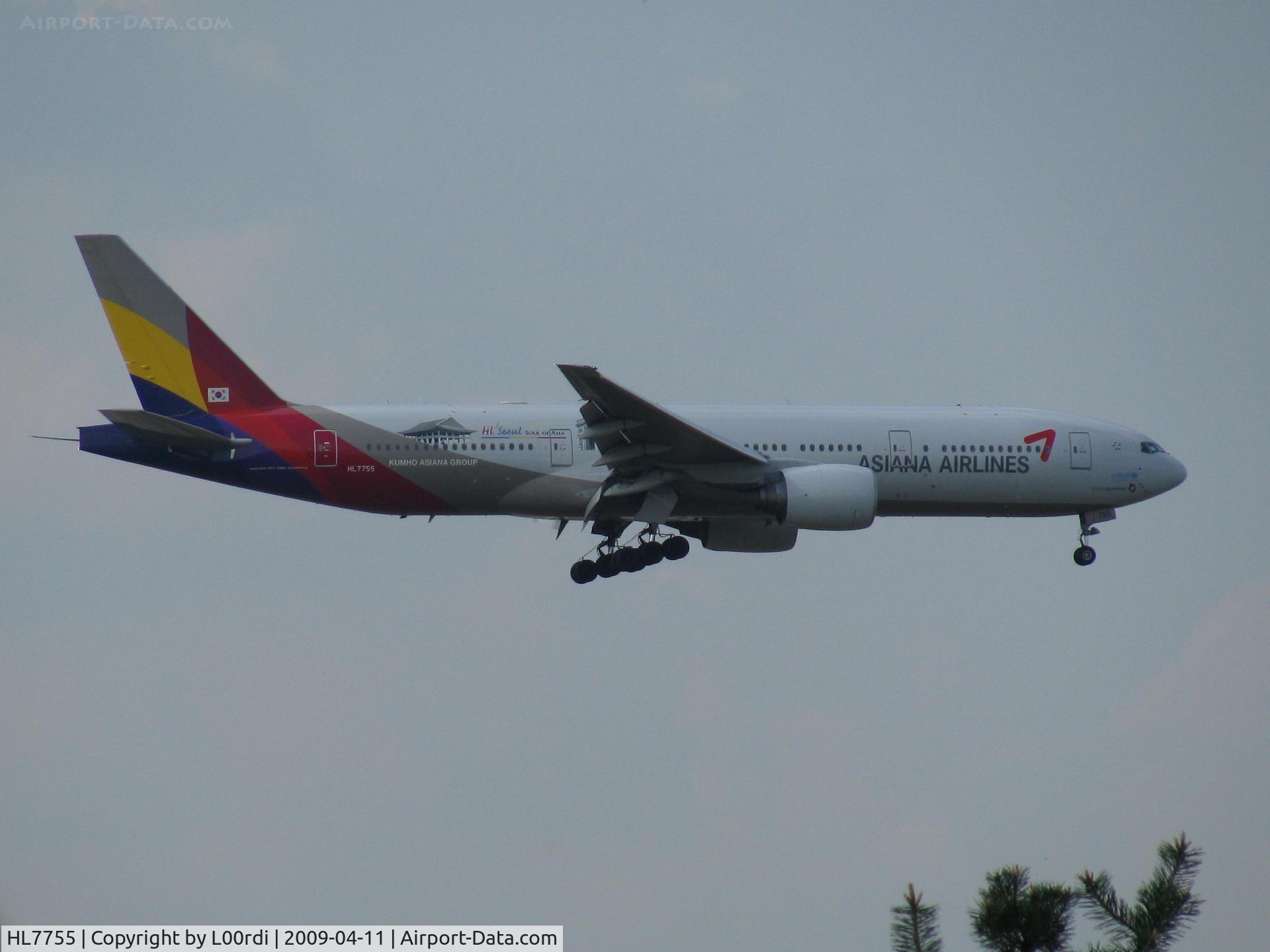 HL7755, 2007 Boeing 777-28E/ER C/N 30861, 772