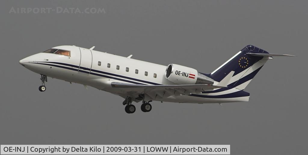 OE-INJ, 1999 Bombardier Challenger 604 (CL-600-2B16) C/N 5435, Amira Air Bombardier	CL-600-2B16 Challenger