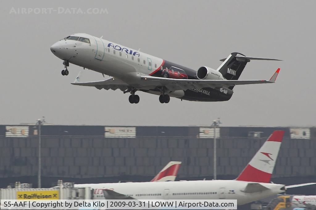S5-AAF, 1998 Canadair CRJ-200LR (CL-600-2B19) C/N 7272, ADRIA color Mini