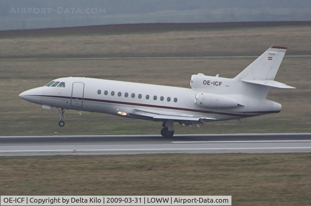 OE-ICF, 1987 Dassault Falcon 900 C/N 22, Comtel Air