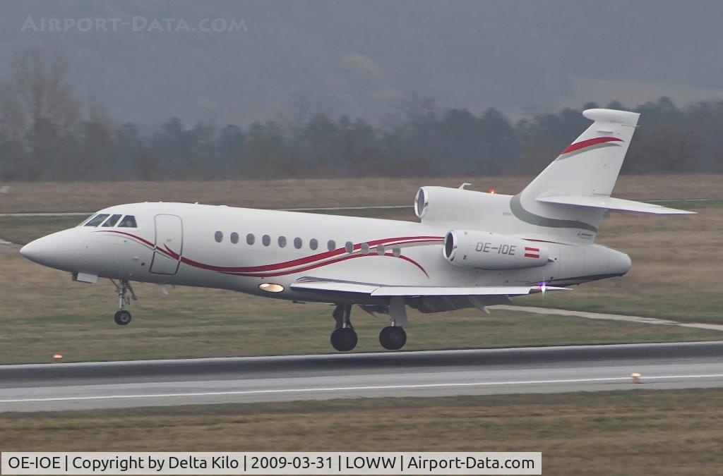 OE-IOE, 2008 Dassault Falcon 900EX C/N 214, International Jet Management   Dassault  Falcon 900EX	 cn214