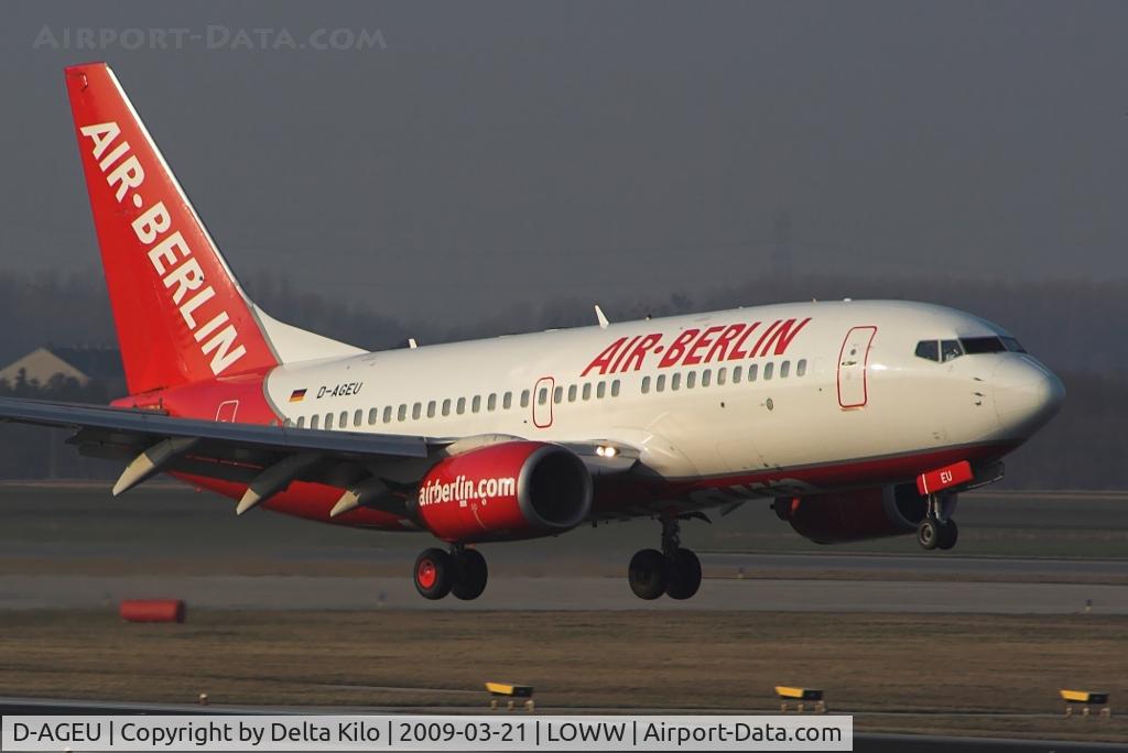 D-AGEU, 1998 Boeing 737-75B C/N 28104, AIR BERLIN