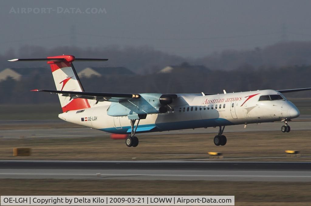 OE-LGH, 2002 De Havilland Canada DHC-8-402Q Dash 8 C/N 4075, AUSTRIAN ARROWS