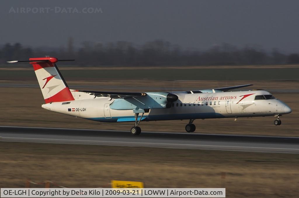 OE-LGH, 2002 De Havilland Canada DHC-8-402Q Dash 8 C/N 4075, AUSTRIAN ARROWS