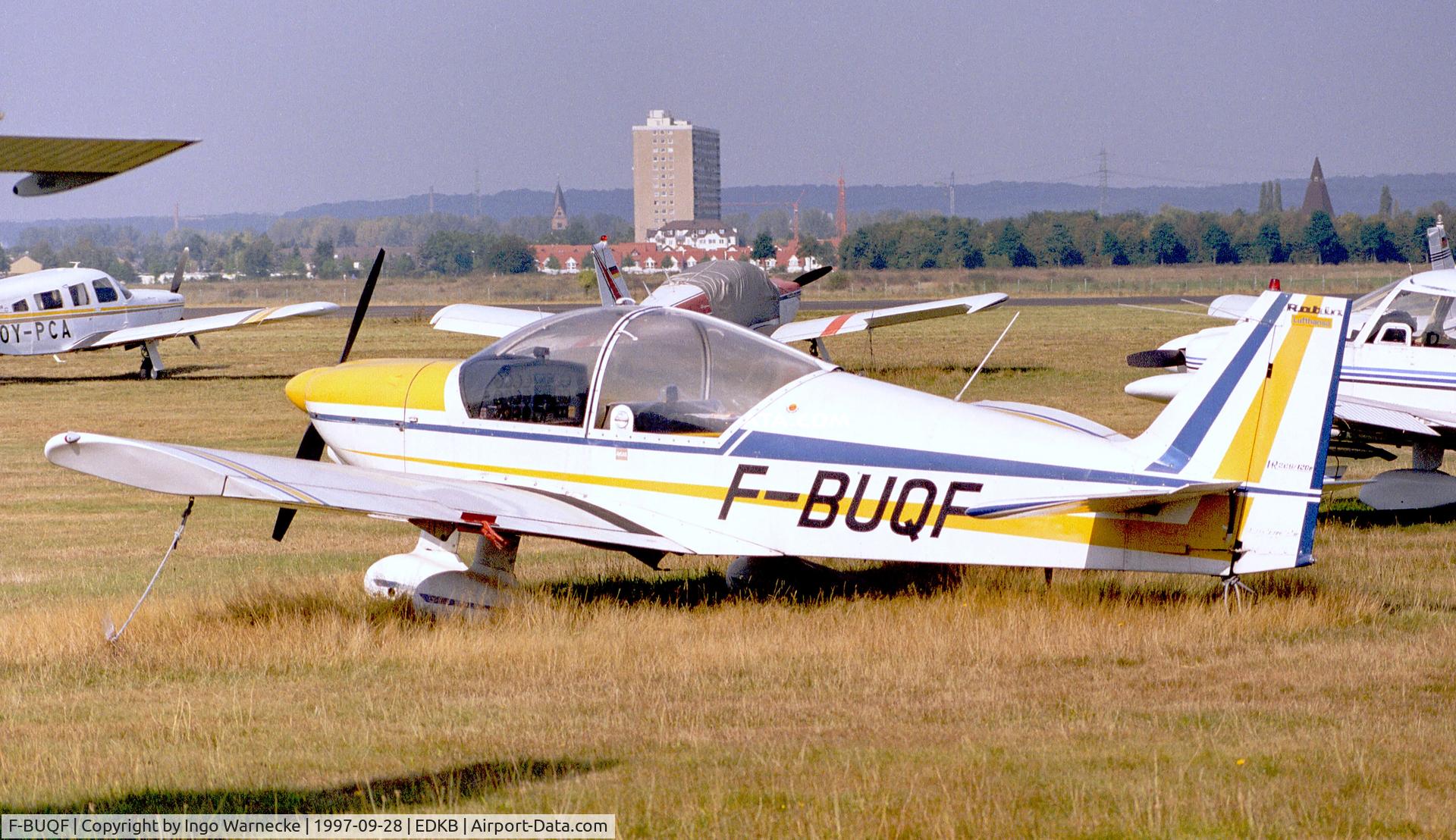 F-BUQF, Robin HR-200-120B C/N 04, Robin HR.200-120B at Bonn-Hangelar airfield