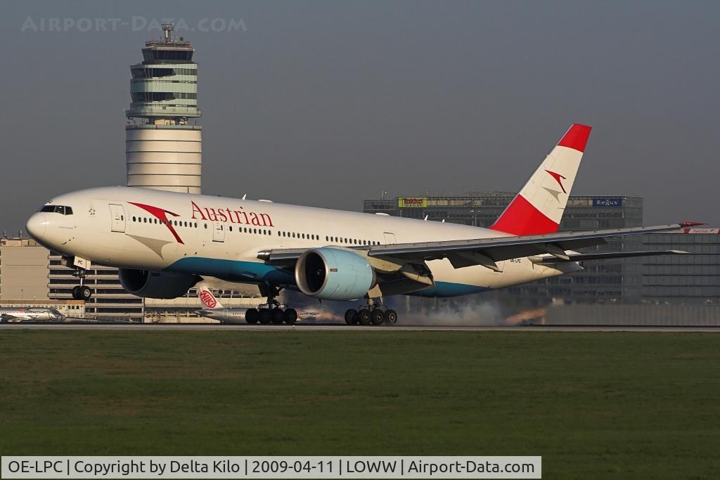 OE-LPC, 2002 Boeing 777-2Z9/ER C/N 29313, AUSTRIAN AIRLINES