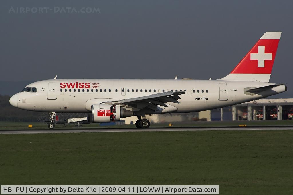 HB-IPU, 1997 Airbus A319-112 C/N 713, SWISS