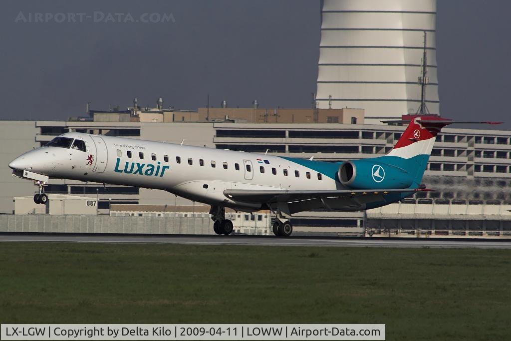 LX-LGW, 1999 Embraer EMB-145LU (ERJ-145LU) C/N 145135, LUXAIR