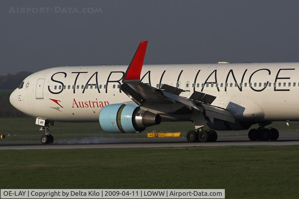 OE-LAY, 1998 Boeing 767-3Z9/ER C/N 29867, AUSTRIAN AIRLINES  B767 with winglets. Winglets made by Aviation Partners Boeing