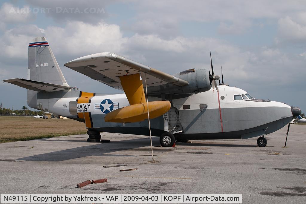 N49115, 1951 Grumman HU-16B Albatross C/N G-327, Grumman HU16
