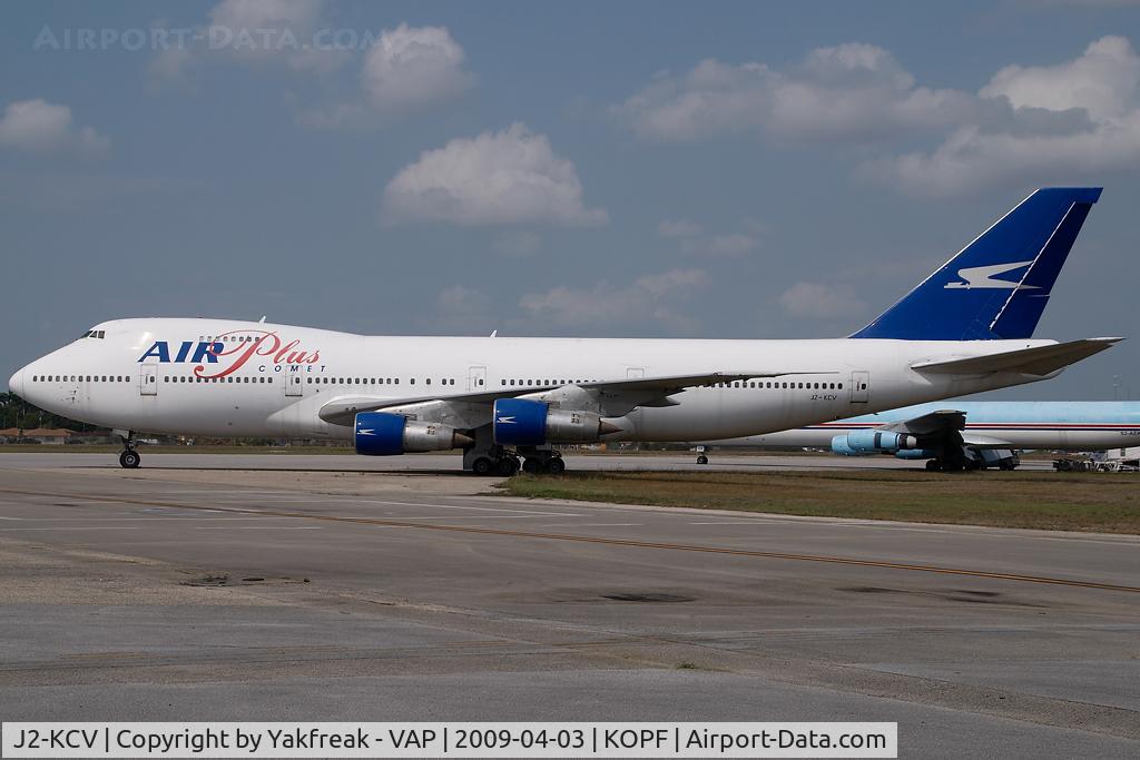 J2-KCV, 1980 Boeing 747-212B C/N 21938, Air Plus Comet Boeing 747-200