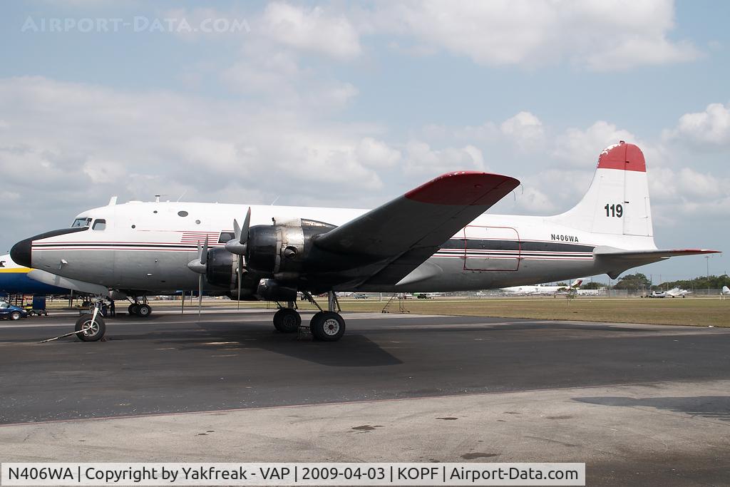 N406WA, Douglas C-54G (DC4-ME2) Skymaster C/N DO338, Douglas DC4
