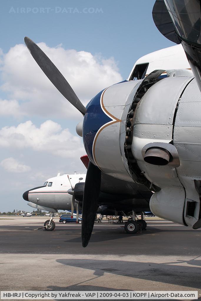 HB-IRJ, 1940 Douglas DC-3A-S4C4G C/N 2204, Breitling DC3