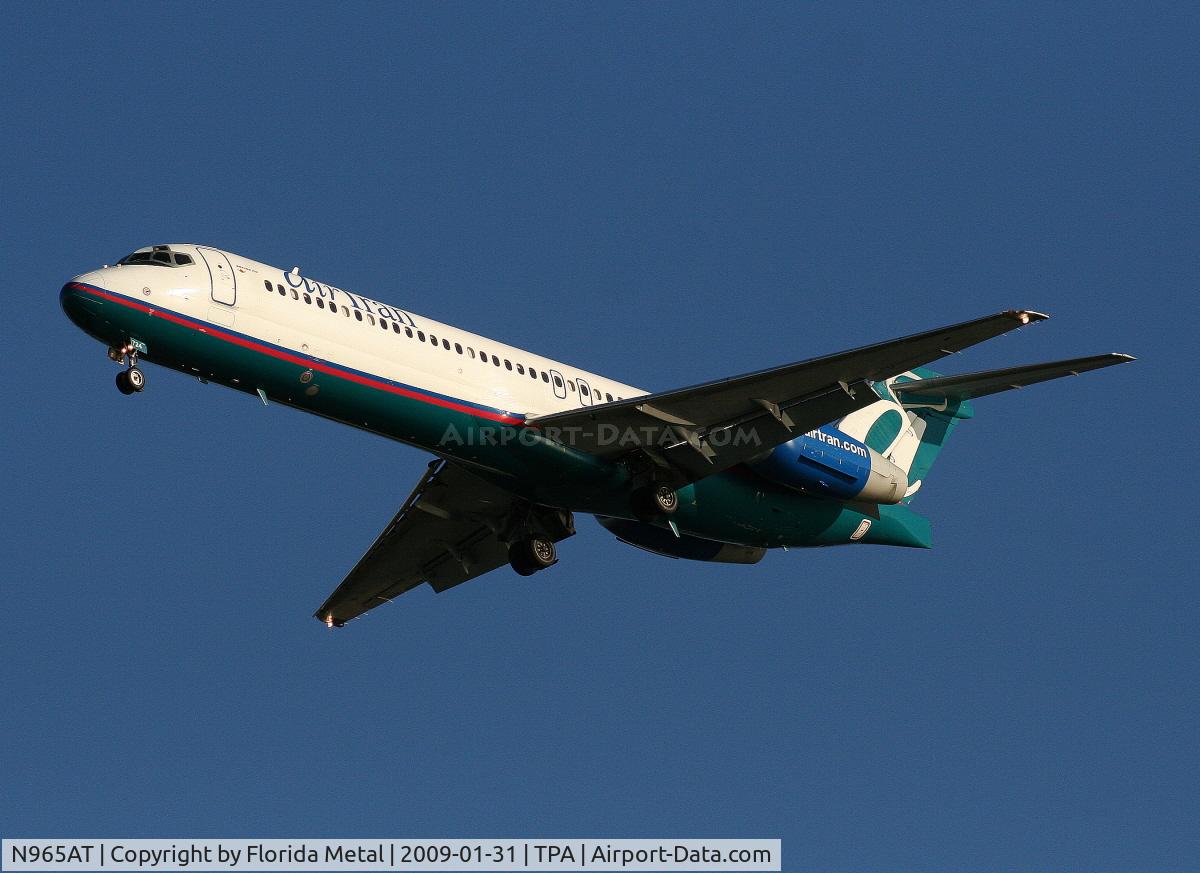 N965AT, 2001 Boeing 717-200 C/N 55026, Air Tran 717