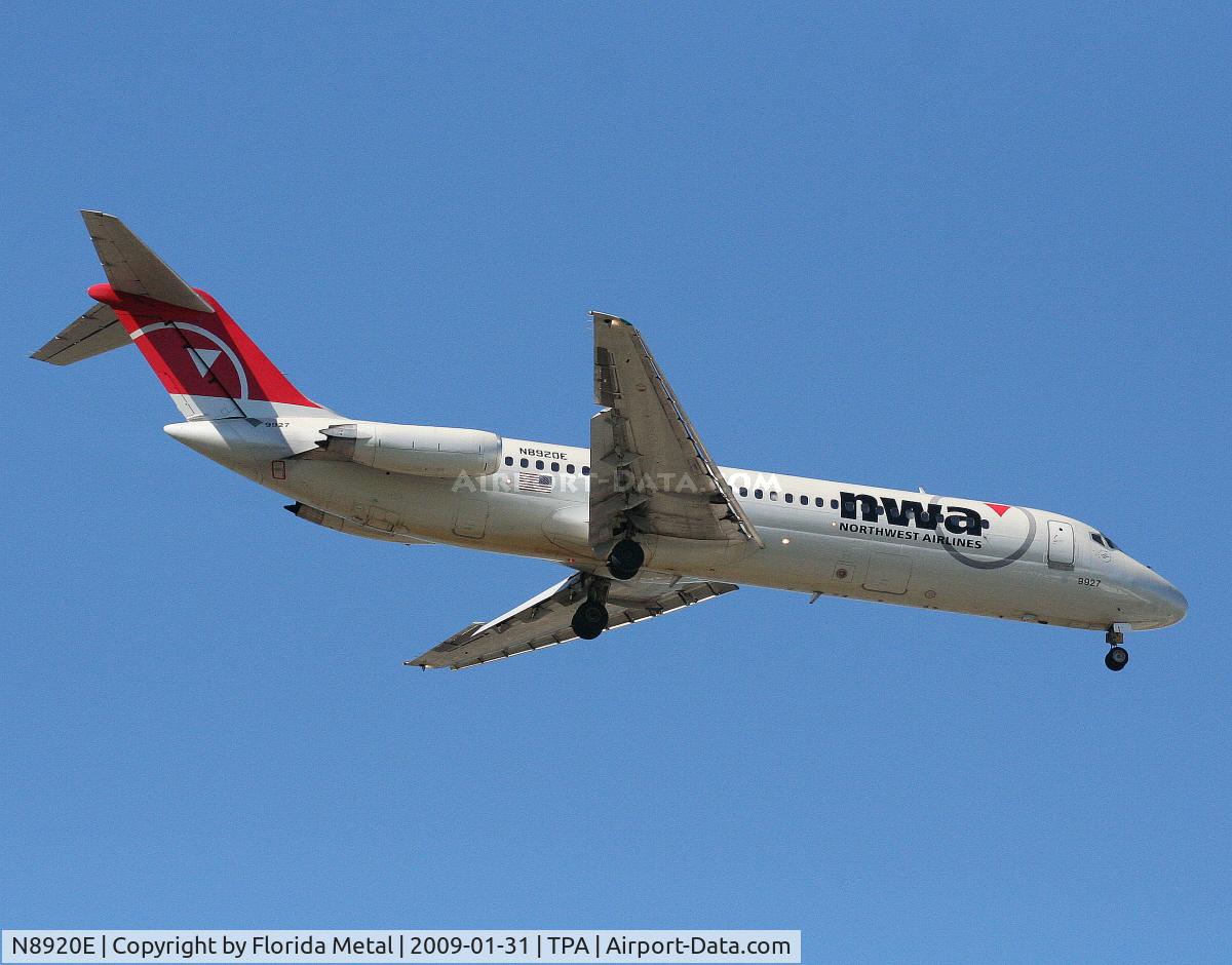 N8920E, 1967 Douglas DC-9-31 C/N 45835, Northwest DC-9-31