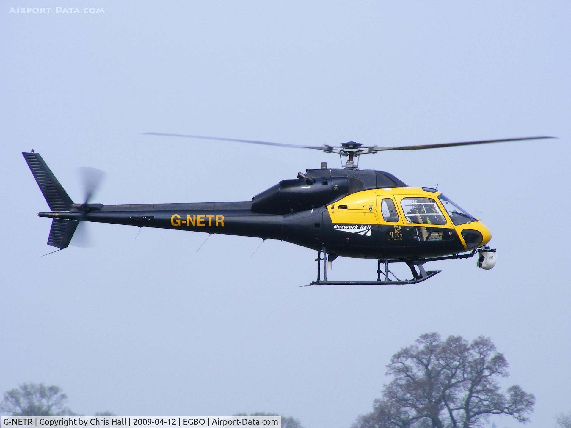 G-NETR, 1982 Aerospatiale AS-355F-1 Ecureuil 2 C/N 5164, PLM Dollar Ltd operating for Network rail, Previous ID's G-JARV, G-OGHL