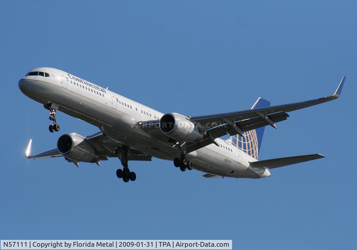 N57111, 1994 Boeing 757-224 C/N 27301, Continental 757-200